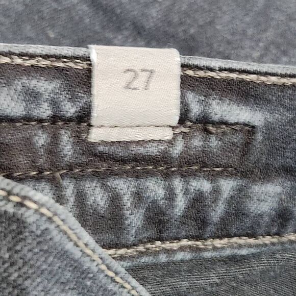 Citizens Of Humanity Elsa mid-rise Slim Fit crup Embroidered In Underground 27 - Picture 8 of 11